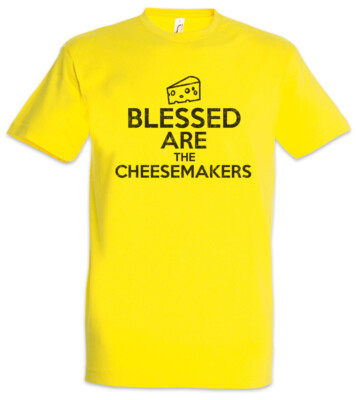 Blessed Are The Cheesemakers Herren T-Shirt Monty Fun Das Leben Des Python Brian