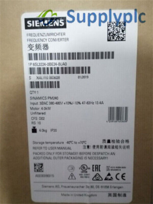 1PC NEW Siemens inverter 6SL3224-0BE32-2UA0 6SL3 224-0BE32-2UA0 1PC NEW Siemens inverter 6SL3224-0BE32-2UA0 6SL3 224-0BE32-2UA0