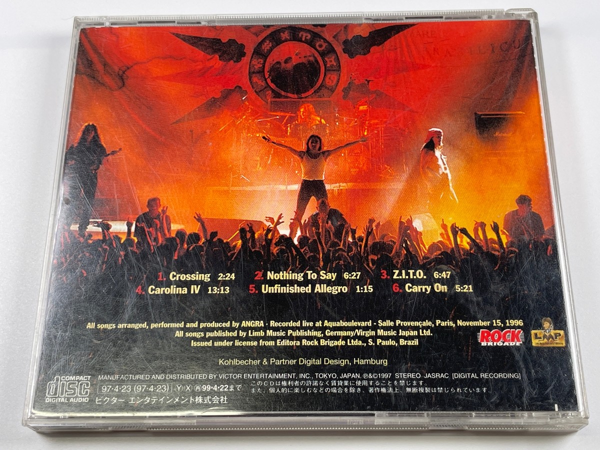 Angra Holy Live Japan Import VICP-60010 4988002350452| eBay