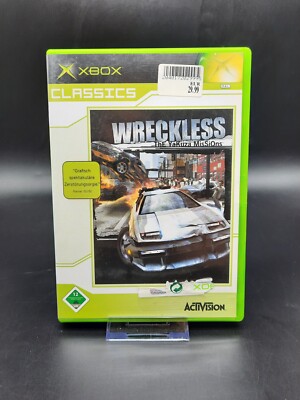 Wreckless The Yakuza Missions   Xbox Spiel   PAL   OVP   Top Zustand