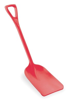 69814 Shovel,-Piece,11'',PP,Red