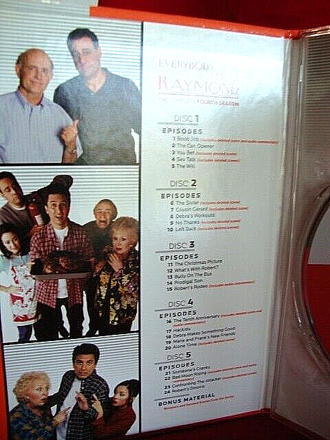 EVERYBODY LOVES RAYMOND-The Complete Season 4 (DVD, 2005, 5-Disc