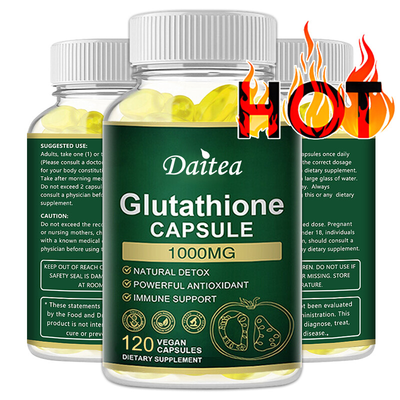 is glutathione bioavailable orally Glutathione Capsules 1000 Mg Natural Detox Powerful Antioxidant Immune  Support