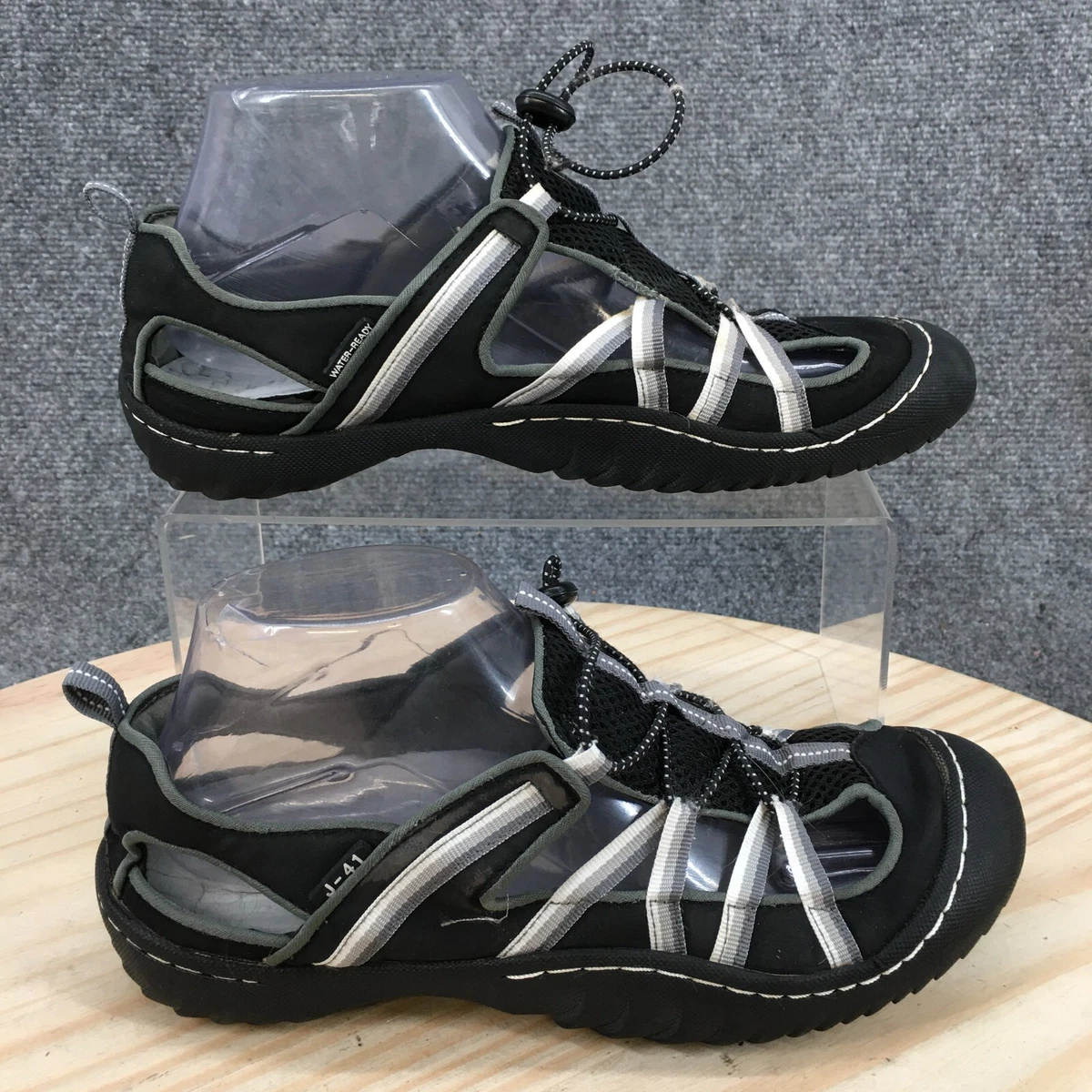 J41 Sandals Womens 8.5 M Sea Breeze Trail Strappy Lace Up Flats