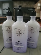  3 THREE Bath  Body Works Steeped Relaxation LAVENDER MINT TEA Body Lotion
