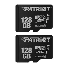 Patriot LX 128GB SDXC Class10 USH-I Highspeed MicroSDXC Flash Memory Card 2-PACK