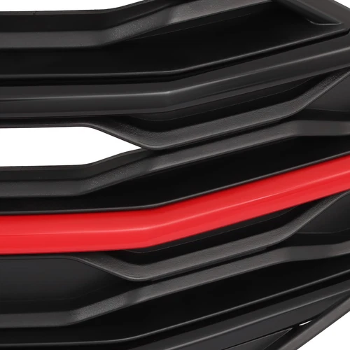 Fit VW Volkswagen Jetta 2019 2020 2021 Front Bumper Upper Red & Black Grille - Bild 6 von 10