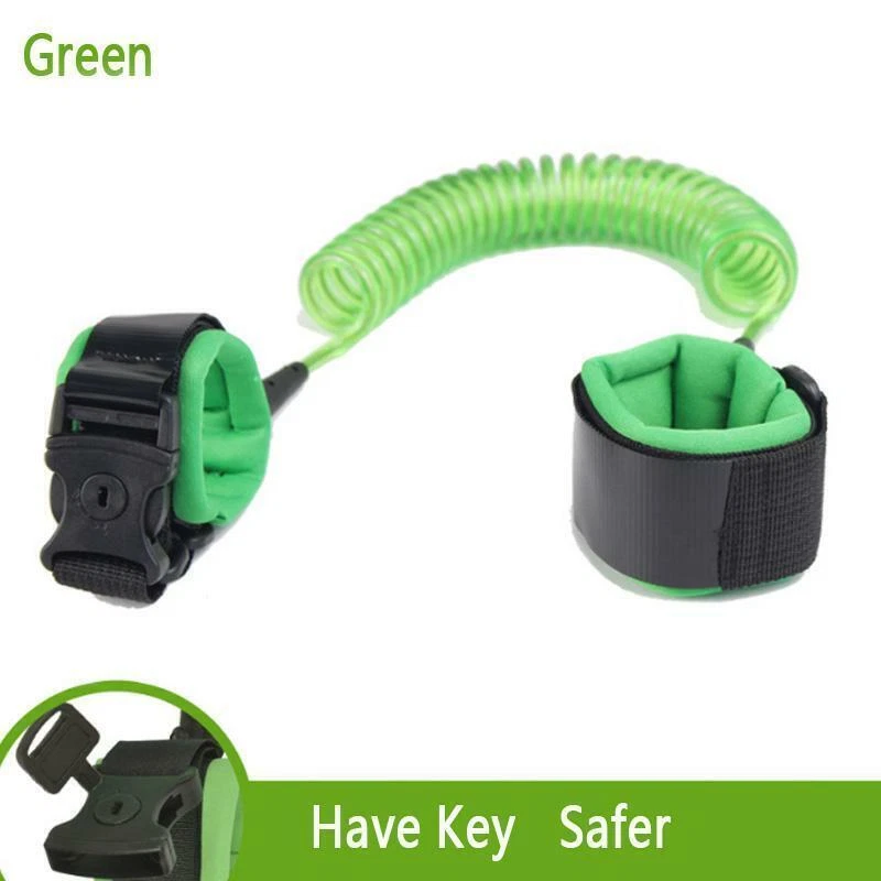 Kids Anti Lost Safety Leash Key Wrist Strap Baby Walk Child Toddler Link Harness - Image 4 of 4