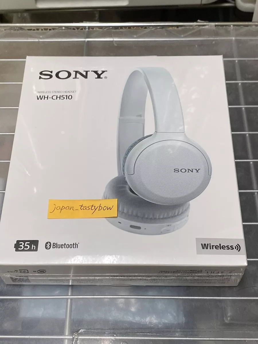 SONY Wireless Headphones WH-CH510 Bluetooth White WH-CH510