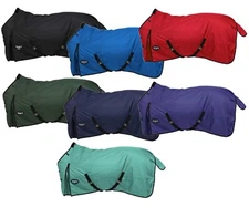 Winter Horse Turnout Blanket - 1200D - 250 Grams - 69" to 84"- 6 Colors - Tough1