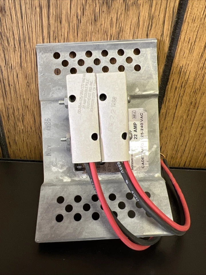 CADET Built-in Baseboard Thermostat Double Pole (4 Wires) NOS Vintage Retro COOL - Image 3 of 4