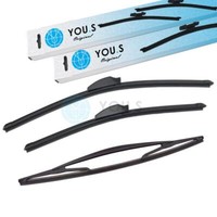You.S Scheibenwischer SET Vorne + Hinten FüR Nissan Micra III / C+C III (K12)