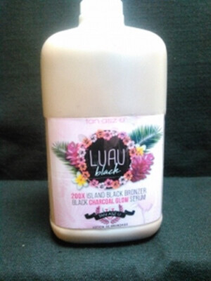 LUAU BLACK  64OZ. TAN ASZ U WITH PUMP