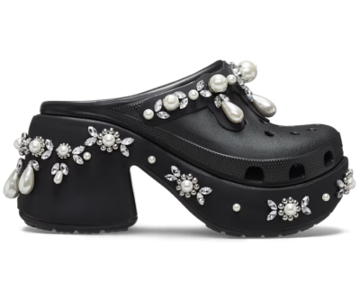 Simone Rocha X Crocs Siren Clog Sz 10 women's Black 2024 NEW Simone Rocha X Crocs Siren Clog Sz 10 women's Black 2024 NEW