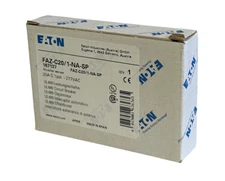NEW EATON FAZ-C20/1-NA-SP / 167137 MOELLER SERIES 20A CIRCUIT BREAKER 1P 277VAC