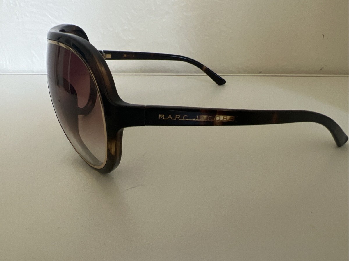 Marc by Marc Jacobs Brown Large Sunglasses Marc Jacobs Marc 806/S Oval Sunglasses | Fashion Eyewear US main image 2