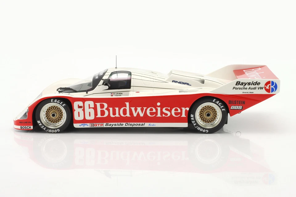 TS0332 Porsche 962 #86 1987 Sebring 12 Hours Winner Bayside Disposal Racing - Immagine 3 di 3