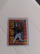 2022 Donruss Panini Bryan Reynolds The Hit List Insert Pink Fireworks THL-4