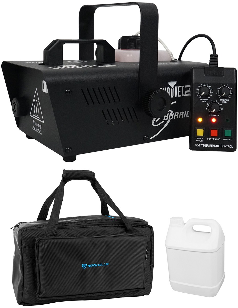 Chauvet DJ H1200 Hurricane 1200 Fog Machine W/Remote Timer+
