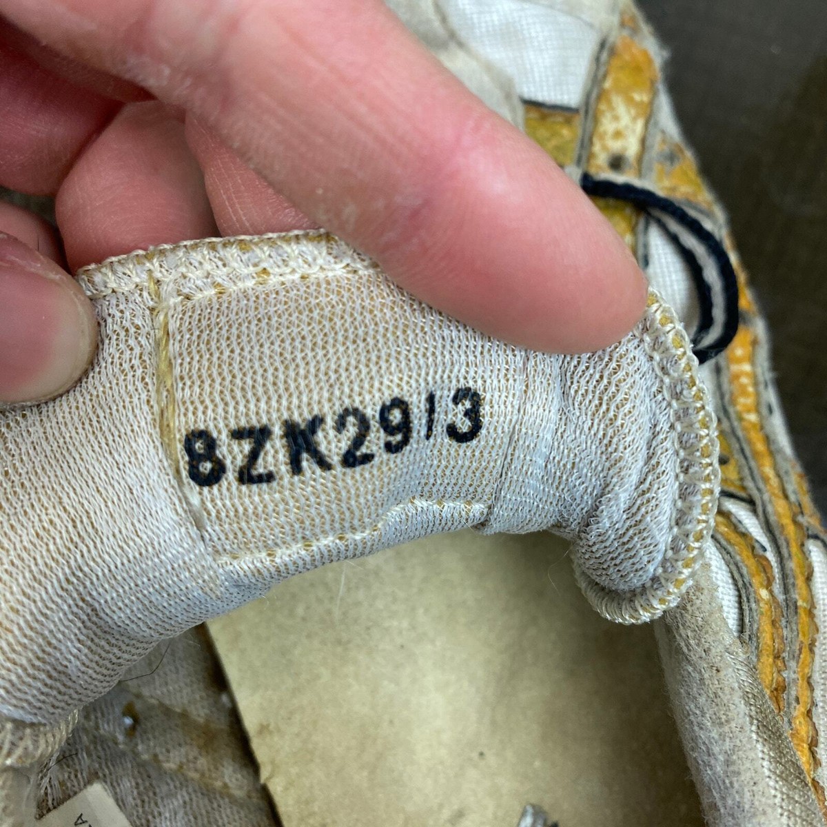 Vintage 80s Asics Gel GN62 Running Sneakers Shoes Men's 9.5 Made