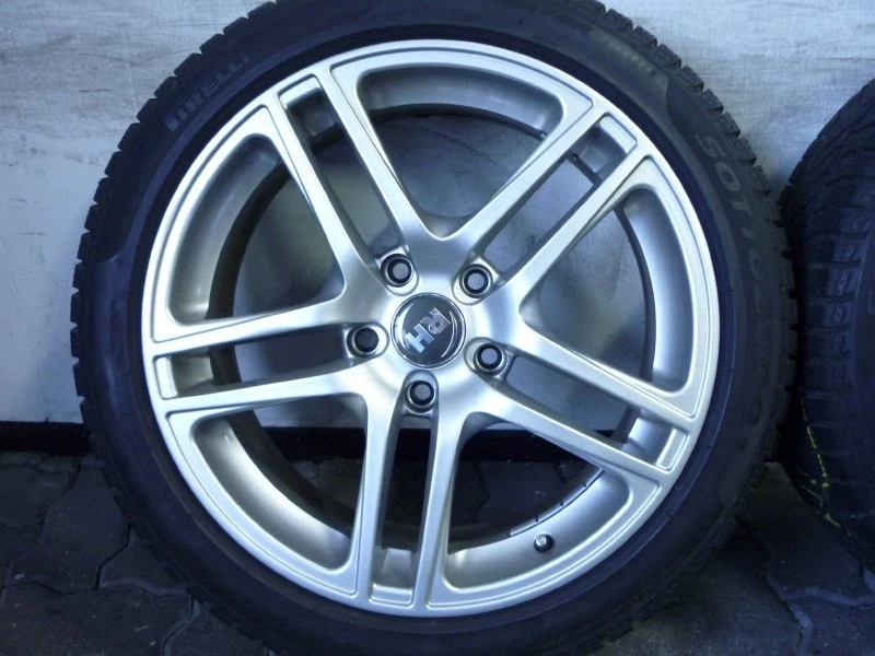 WINTERREIFEN ALUFELGEN RH BE BMW 3er F30 F31 4er F32 F33 225/45 R18 PIRELLI 7mm - Bild 2 von 4