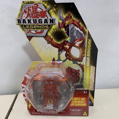 Bakugan Legends Nova Lights Up Battle Dragonoid Red Kids Toy 2023 NEW