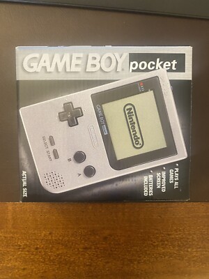 Nintendo Game Boy Pocket Silver Handheld System for sale online | eBay