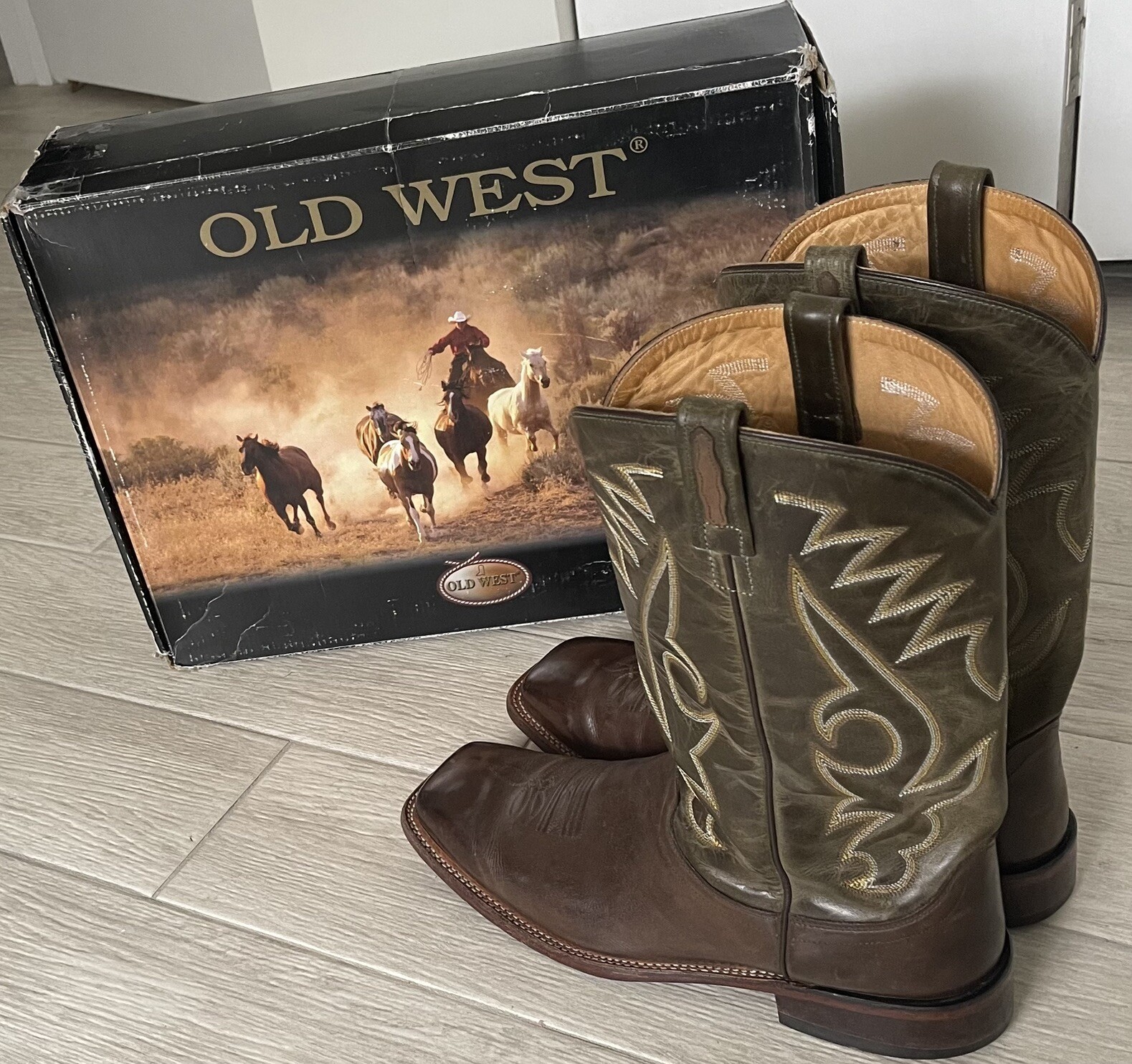 Old West Men’s Western Boot Size 13 eBay