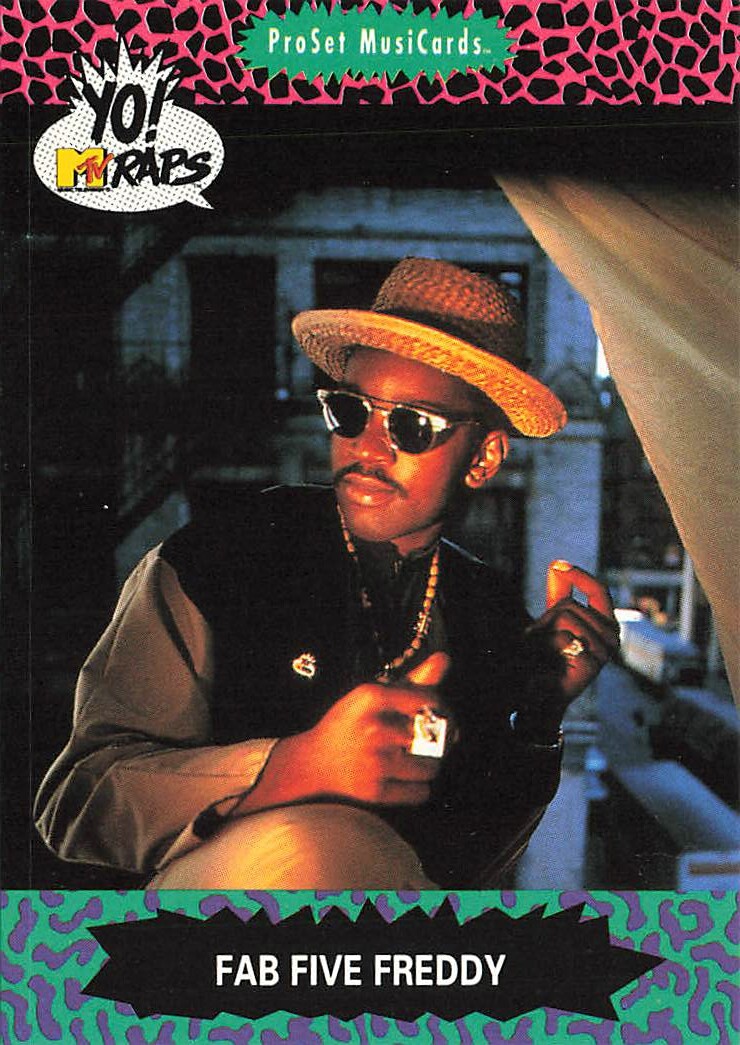 1991 YO! MTV Raps #32 Fab Five Freddy | eBay