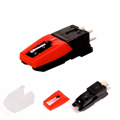 3X replacement turntable head phonograph stylus ceramic cartridge TRNT8 - Bild 3 von 11