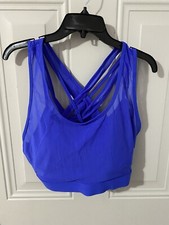 Fabletics Blue Sports Bra 1x F89