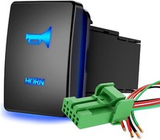 Nilight Horn Push Button Switch Off Momentary Switches With Connector Wire Kit Nilight Horn Push Button Switch Off Momentary Switches With Connector Wire Kit