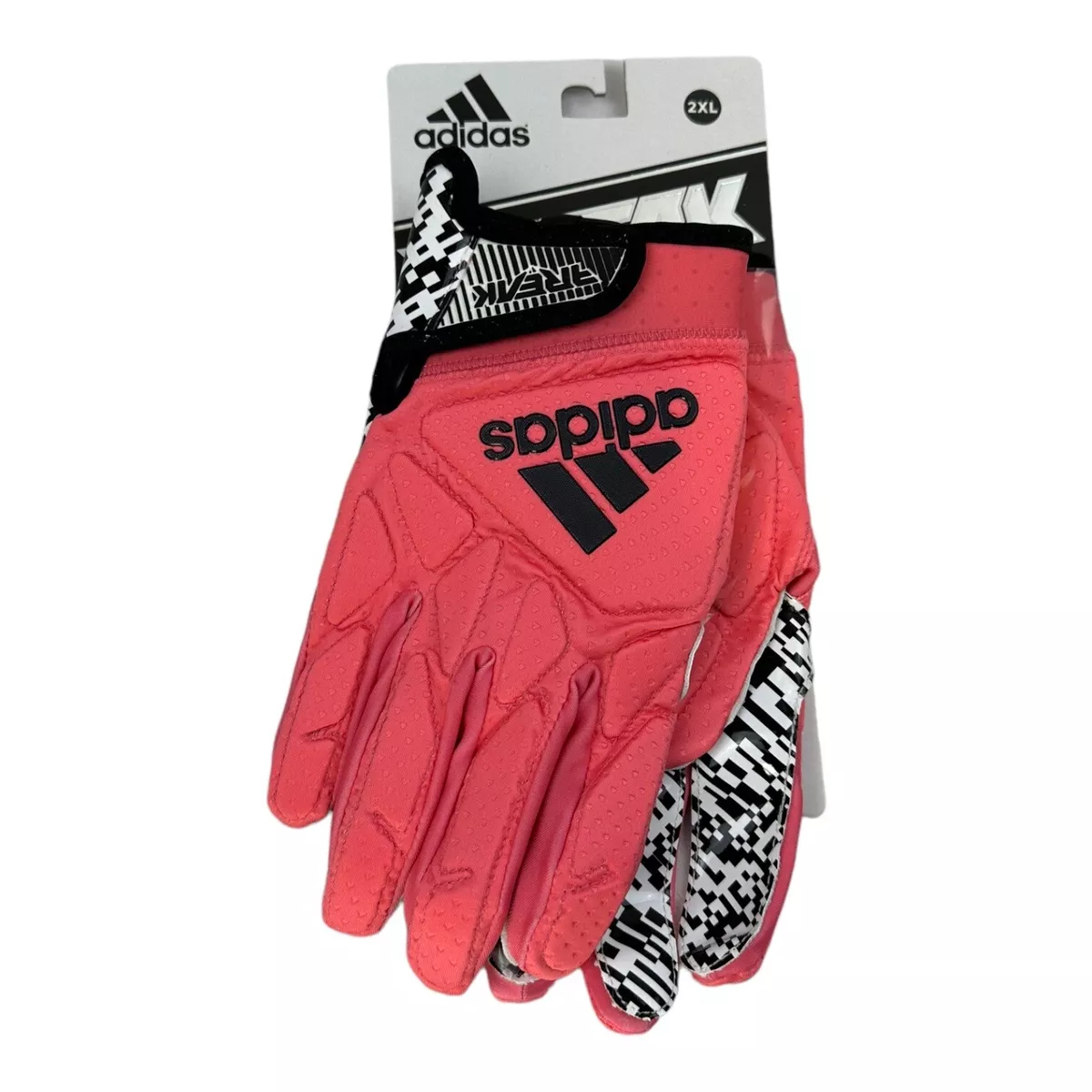 Adidas Freak 5.0 Adult Football Padded Receiver Gloves Pink Sz XXL