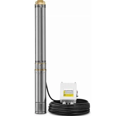 Elettropompa per pozzo pompa sommersa da 4"  1,5CV  1100W prevalenza 110 metri - Bild 1 von 4