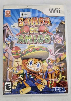Samba de Amigo (Nintendo Wii, 2008) CIB Complete W/ Manual