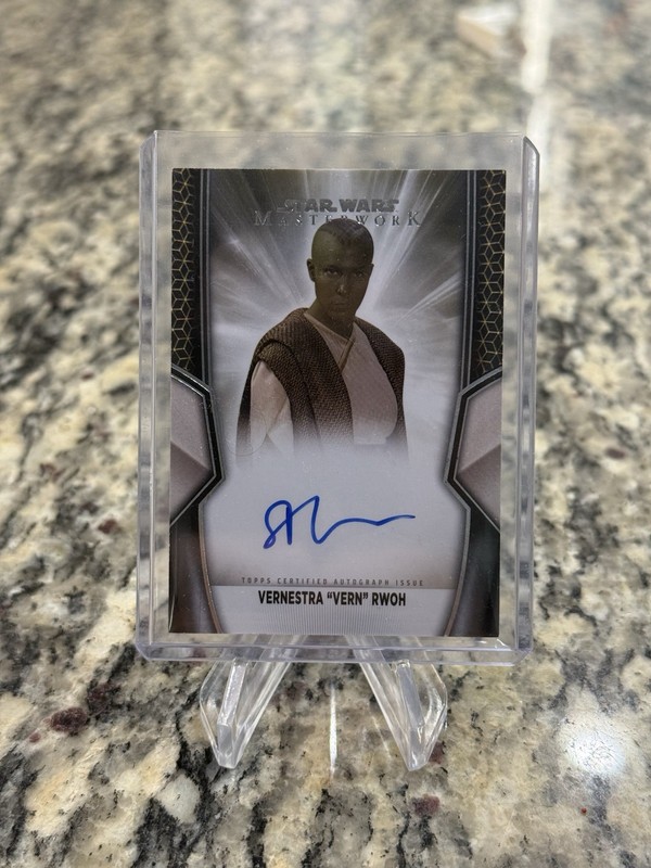 2025 Topps Star Wars Masterwork Rebecca Henderson as Vernestra "Vern" Rwoh Auto