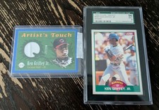 1989 Score Traded 100T Ken Griffey Jr rookie SGC 9 UD jersey memorabilia SP /250