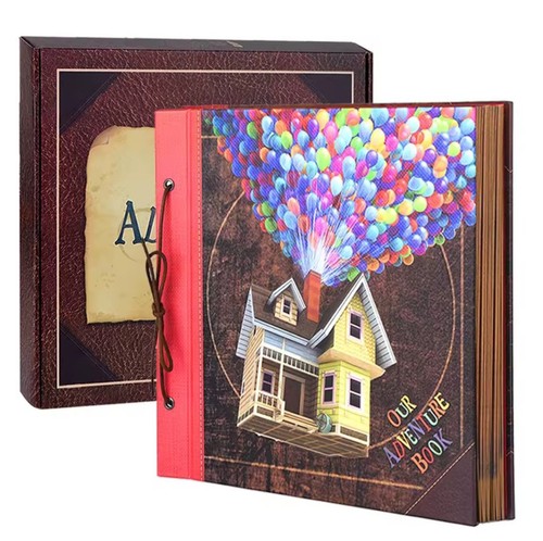 12 Zoll Vintage kreatives Gedenkalbum zum Selbermachen 60 Seiten Sammelalbum Album - Bild 1 von 6