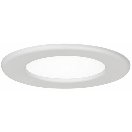 Spot encastré Quality Light Panel Paulmann blanc fixe IP44 D220mm pour plafond de salle de bain