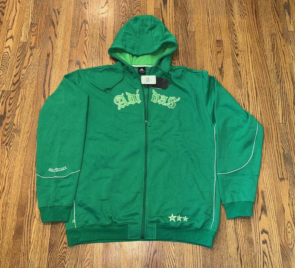 Adidas Basketball Vintage Retro 2006 Raised On The Game Hoodie