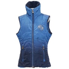 Felix Bühler, Outdoor Weste, Mädchen, Größe: 140, Blau/Schwarz, Polyester #AqV
