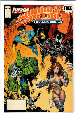 IMAGE COMICS SUMMER SPECIAL 2004 8.5 FCBD MCFARLANE LARSEN INVINCIBLE R KIRKMAN
