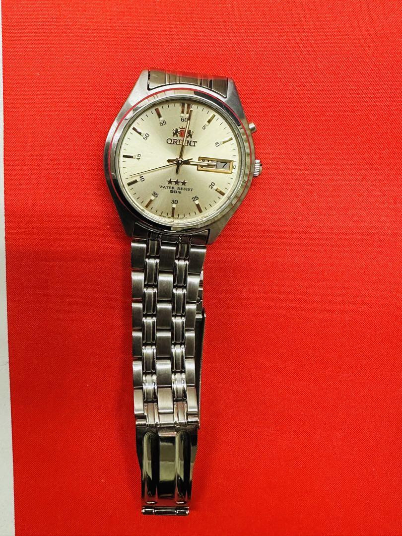 ORIENT EM6M-CO CA Day Date Automatic Stainless Steel Analog Men