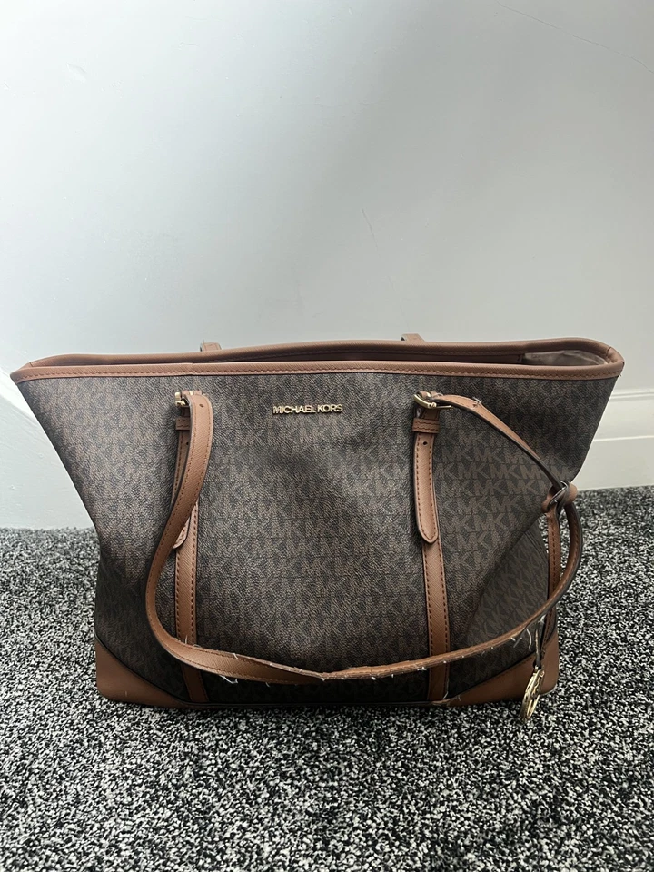Michael Kors Jet Set Tote Bag - Brown, photo 1 of 5