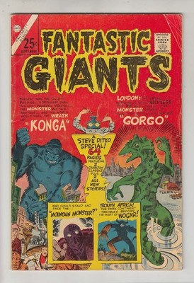 Charlton - FANTASTIC GIANTS #24 - Grade 4.5 - Comic Book
