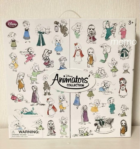 Share Disney Store Animators Collection Princess Mini Doll Figure Set of 15 New - Picture 11 of 24