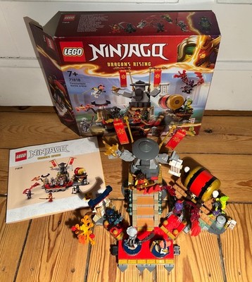 Wie Neu! LEGO Ninjago 71818 Turnier-Arena Inkl. OVP & Anleitung + EXTRA