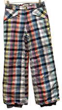 Cherokee Girls Adjustable Waist Insulated Snow Ski Pants-Multi-Color L 10-12 