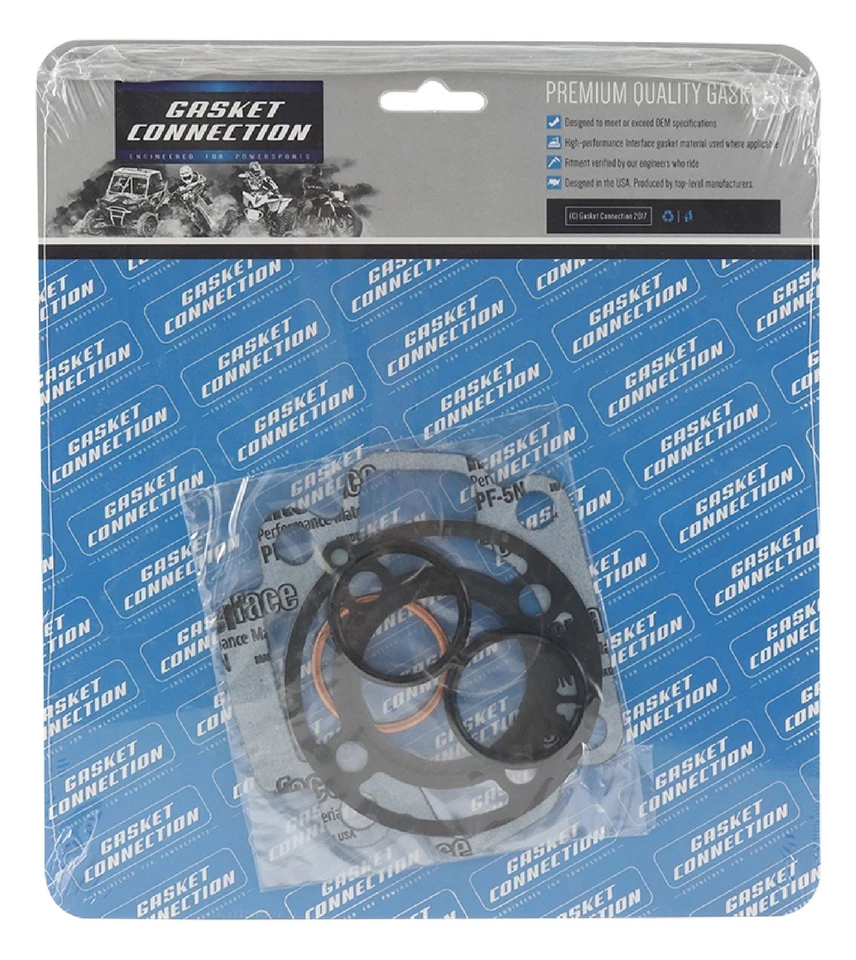 Top End Gasket Kit for Suzuki RM 65 2003 2004 2005 PC17-1046 Foto 3 de 3