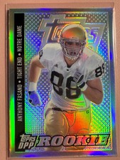 2006 Topps Draft Picks & Prospects Chrome Refractor #117 Anthony Fasano RC NFL